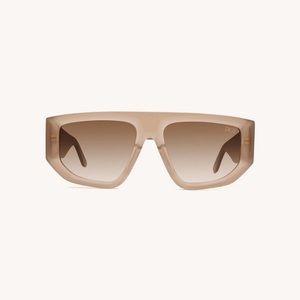 DEZI SUNGLASSES IN COLOR HONEY MAPLE / UMBER FADED